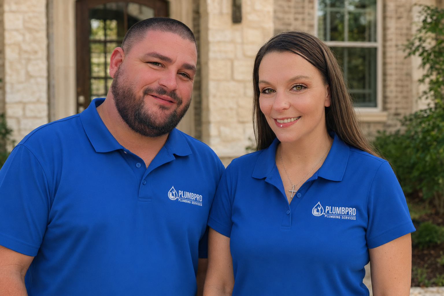 Thomas Ray and Codi Ray of PlumbPro Plumbing Services, Athens Alabama